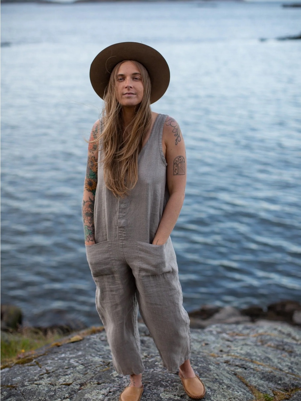 Moss Grey Atelier Eleanor Jumpsuit